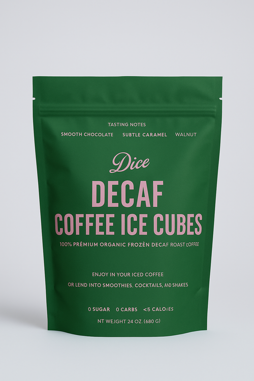 Decaf Coffee Ice Cubes