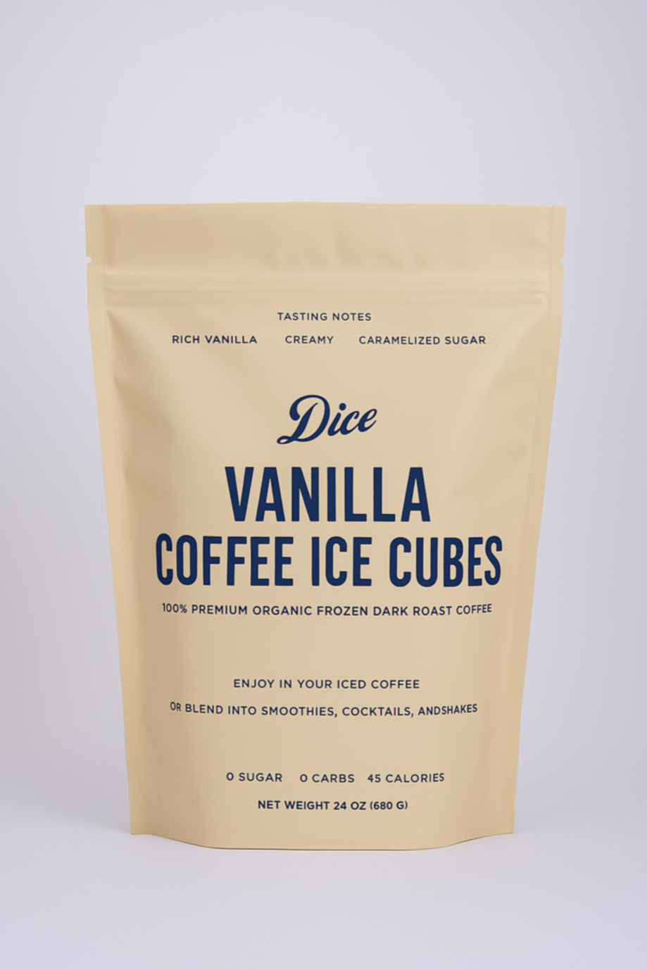 Vanilla Coffee Ice Cubes